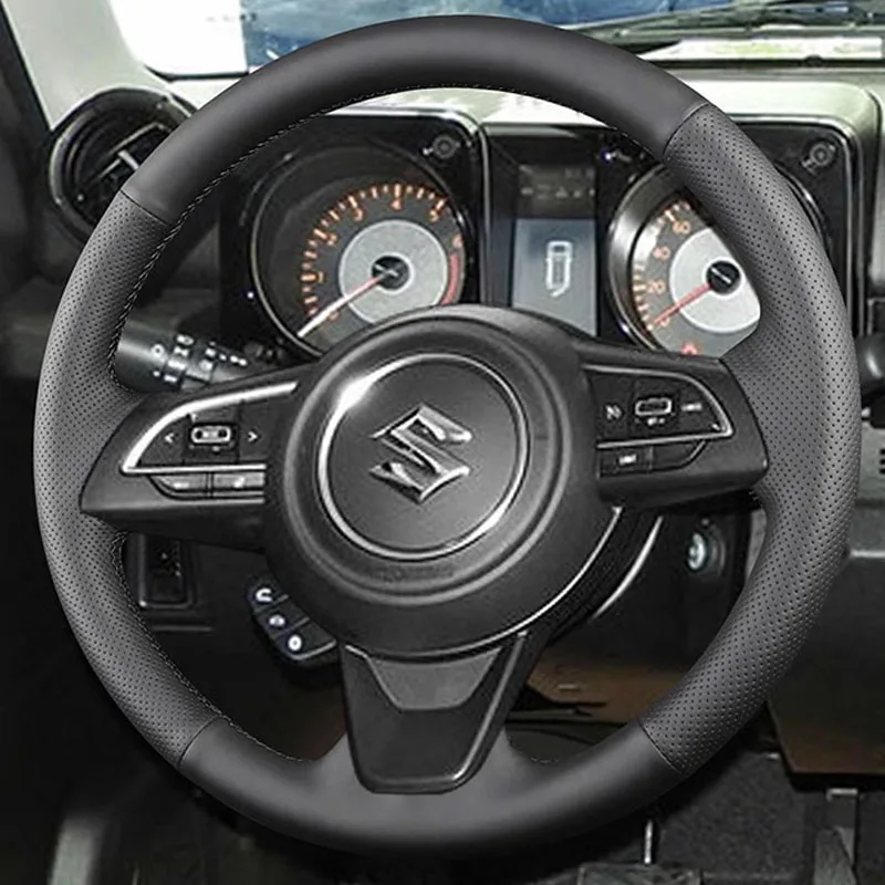 Для Suzuki Jimny Sierra Swift Sport Teszt Baleno 2018-2024 сделай сам ручная работа из черной натуральной кожи
Для Suzuki Jimny Sierra Swift Sport Teszt Baleno 2018-2024 сделай сам ручная работа из черной натуральной кожи