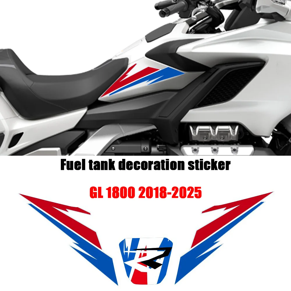 GL1800 2018-2025 Waterproof scratch-resistant Paint protection stickers For Gold wing GL1800 GL Fuel tank decorative decals
GL1800 2018-2025 Waterproof scratch-resistant Paint protection stickers For Gold wing GL1800 GL Fuel tank decorative decals