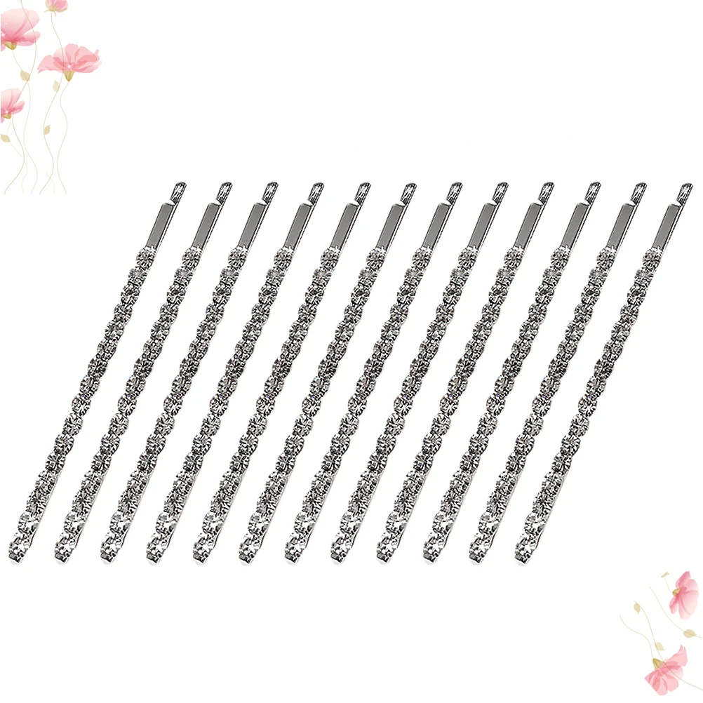 12 Pcs Crystal Rhinestone Hairpins Elegant Wedding Bridal Hair Clips For Bride Bridesmaid Party Stylish Fashion Accessories
12 Pcs Crystal Rhinestone Hairpins Elegant Wedding Bridal Hair Clips For Bride Bridesmaid Party Stylish Fashion Accessories