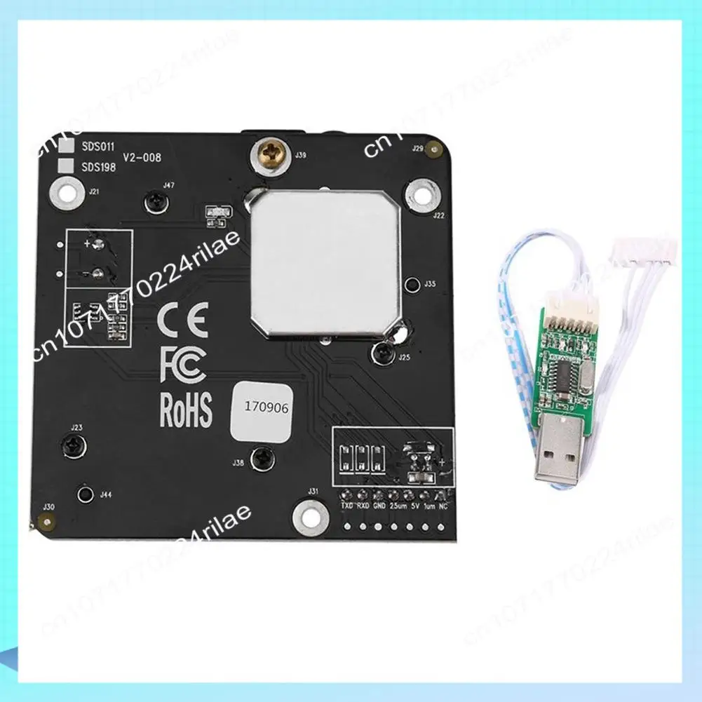 A17Z Датчик PM SDS011 Высокоточные лазы R PM2.5 PM10 Датчик обнаружения качества воздуха, цифровой выход датчика пыли
A17Z Датчик PM SDS011 Высокоточные лазы R PM2.5 PM10 Датчик обнаружения качества воздуха, цифровой выход датчика пыли