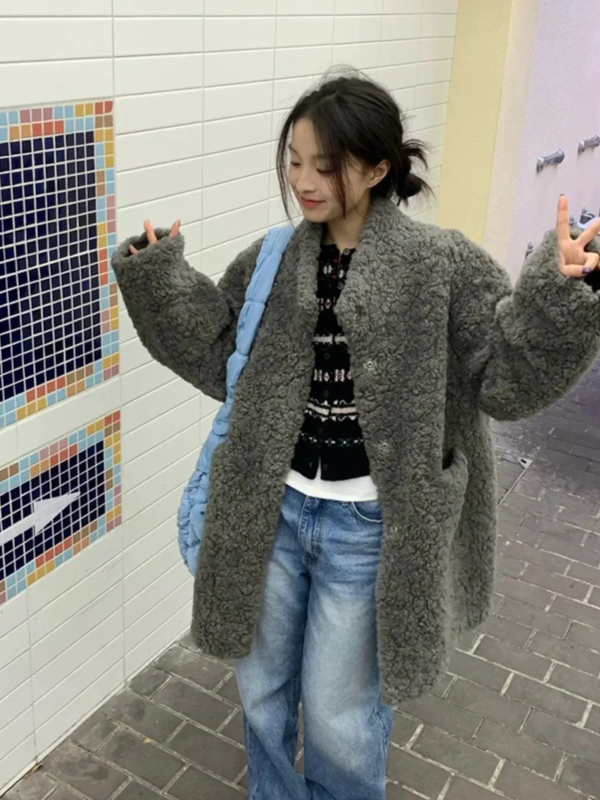 Lamb Wool Jacket Woman Thick Evening Appropriate Night Suitable Darkness Compatible Twilight Proper Dusk Relevant Sunset Fitting
Lamb Wool Jacket Woman Thick Evening Appropriate Night Suitable Darkness Compatible Twilight Proper Dusk Relevant Sunset Fitting