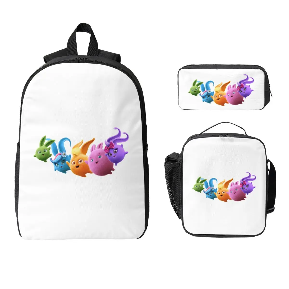 Sunny Bunnies Backpack Student Boys Girls BookBag School Bag Laptop Shoulder Bags 3ps Insulated Lunch Bag Pencil Case
Sunny Bunnies Backpack Student Boys Girls BookBag School Bag Laptop Shoulder Bags 3ps Insulated Lunch Bag Pencil Case