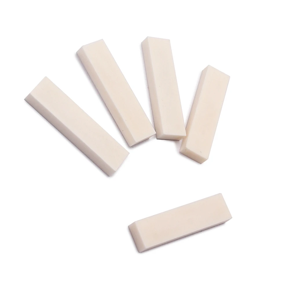 Bovine Bone Material Guitar Saddle Nut Blank Electric Classical Acoustic Buffalo Intonation Clarity Mandolin Banjo Ukulele Bass
Bovine Bone Material Guitar Saddle Nut Blank Electric Classical Acoustic Buffalo Intonation Clarity Mandolin Banjo Ukulele Bass