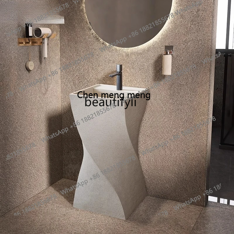 P178 Wabi-Sabi Cream Style Floor-Standing Integrated Art Wash Basin Unique Creative Japanese Style Washstand
P178 Wabi-Sabi Cream Style Floor-Standing Integrated Art Wash Basin Unique Creative Japanese Style Washstand