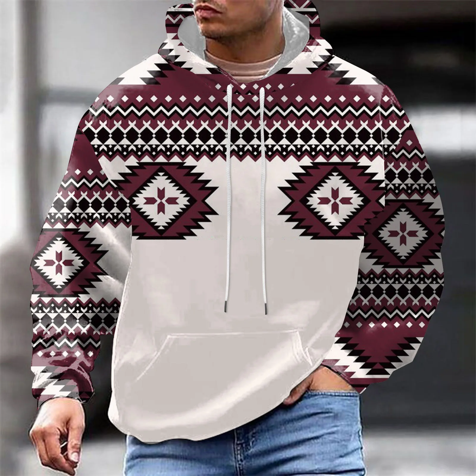 Vantage Mens Hoodies Autumn Winter 3d Digital Print Hooded Pullover Long Sleeve Sweater Ethnic Drawstring Coat Oversize Tops
Vantage Mens Hoodies Autumn Winter 3d Digital Print Hooded Pullover Long Sleeve Sweater Ethnic Drawstring Coat Oversize Tops