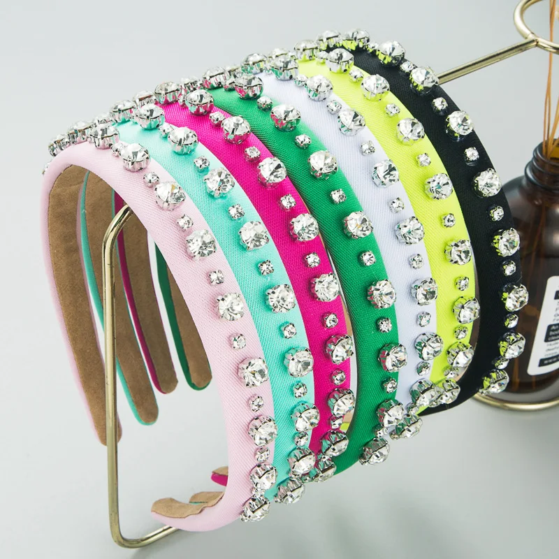 Bohemian Colorful Rhinestone Sponge Padded Handmade Headbands Hairbands For Women Girls Hair Accessories
Bohemian Colorful Rhinestone Sponge Padded Handmade Headbands Hairbands For Women Girls Hair Accessories