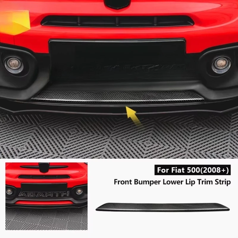 Front Bumper Lower Lip Trim Interior for Abarth 595 Fiat 500 Real Carbon Fiber Exterior Accessories
Front Bumper Lower Lip Trim Interior for Abarth 595 Fiat 500 Real Carbon Fiber Exterior Accessories