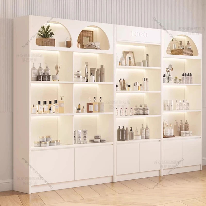 Скандинавские креативные шкафы для ухода за кожей, косметические витрины, современный минималистичный салон красоты, орнамент, полка для хранения, мебель для салона FYMC
Скандинавские креативные шкафы для ухода за кожей, косметические витрины, современный минималистичный салон красоты, орнамент, полка для хранения, мебель для салона FYMC