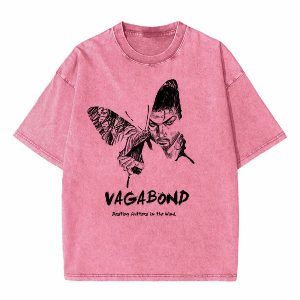 Harajuku Streetwear Men Washed Vintage Pink T-Shirt Anime Graphic Print T Shirt Summer Cotton Casual Short Sleeve Top Tee
Harajuku Streetwear Men Washed Vintage Pink T-Shirt Anime Graphic Print T Shirt Summer Cotton Casual Short Sleeve Top Tee