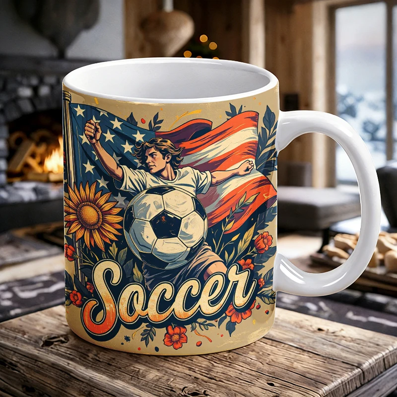 American Soccer Spirit Passionate Play and Patriotic Pride Mug with a bottle opener function of 2026 Major Football Event
American Soccer Spirit Passionate Play and Patriotic Pride Mug with a bottle opener function of 2026 Major Football Event