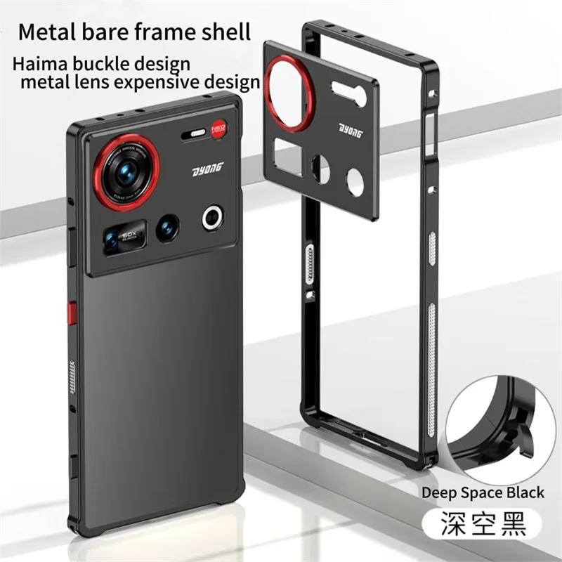 For Nubia Z60 Z70 Ultra Metal Frame Cooling phone Case Camera Lens Cover bare machine Ultra-Thin Heat Dissipation Shell Frame 
For Nubia Z60 Z70 Ultra Metal Frame Cooling phone Case Camera Lens Cover bare machine Ultra-Thin Heat Dissipation Shell Frame