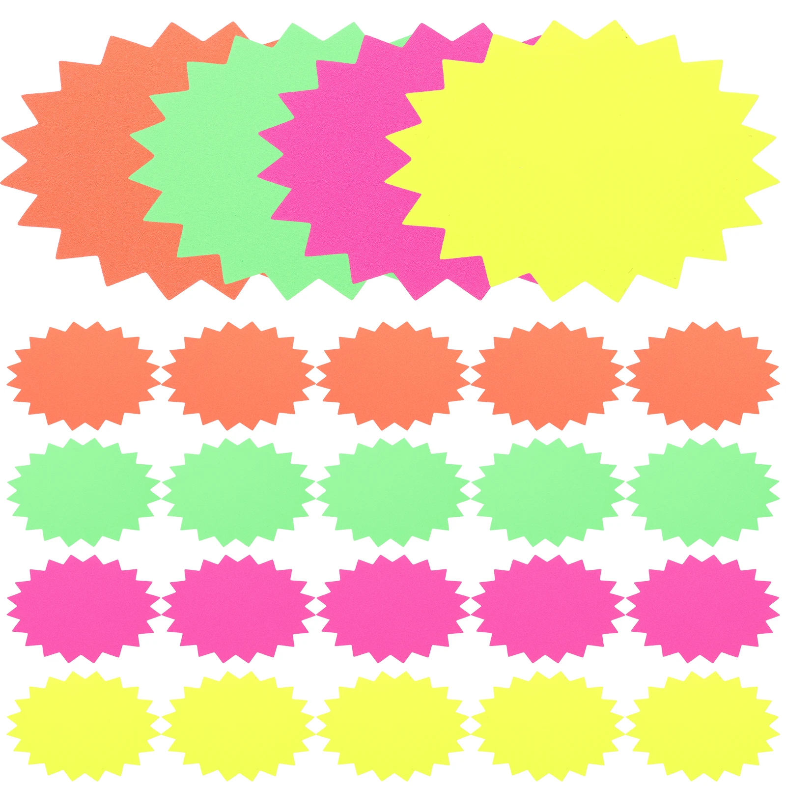 80pcs Bulletin Board Decoration Colorful Paper Cutouts Blank Burst Shaped DIY Craft Project Wall Decors Notebook Writing
80pcs Bulletin Board Decoration Colorful Paper Cutouts Blank Burst Shaped DIY Craft Project Wall Decors Notebook Writing