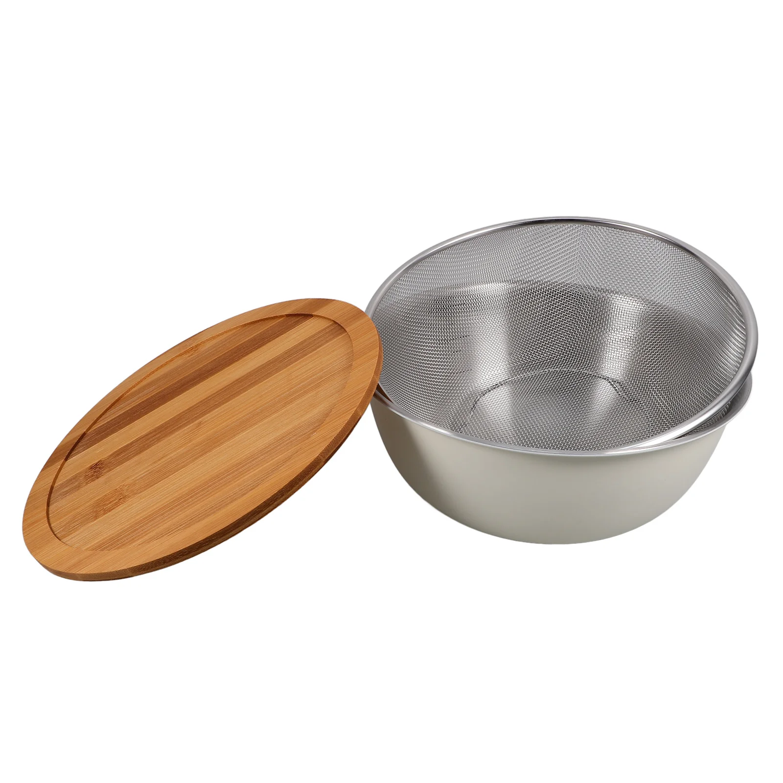 1Set Fine Mesh Strainer Bowl with Drainage Basket Stainless Steel Kitchen Colander Set for Pasta Beans Tomatoes Potatoes Salad
1Set Fine Mesh Strainer Bowl with Drainage Basket Stainless Steel Kitchen Colander Set for Pasta Beans Tomatoes Potatoes Salad