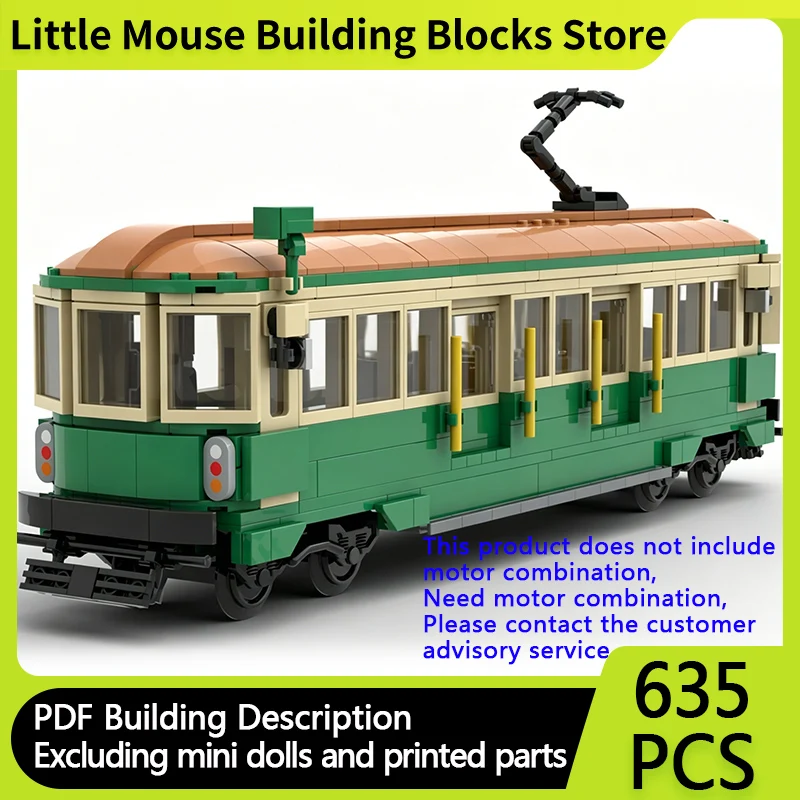 City Car Model MOC Building Bricks Railway W8-Class Passenger Tram Modular Technology Gifts Holiday Assemble Children Toys Suit
City Car Model MOC Building Bricks Railway W8-Class Passenger Tram Modular Technology Gifts Holiday Assemble Children Toys Suit