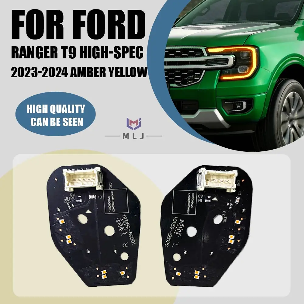 For Ford Ranger T9 High And Low Spec Amber LED DRL Chips 2023 2024 Headlight Daytime Running Light Turn Light source Chips
For Ford Ranger T9 High And Low Spec Amber LED DRL Chips 2023 2024 Headlight Daytime Running Light Turn Light source Chips