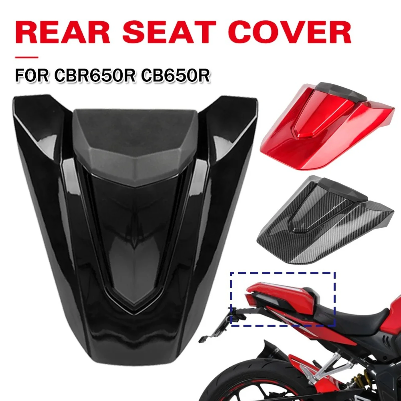 Задний обтекатель-накладка на сиденье для мотоциклов Honda CB CBR 650R 2019-2023 2024 CB650R CBR650R
Задний обтекатель-накладка на сиденье для мотоциклов Honda CB CBR 650R 2019-2023 2024 CB650R CBR650R