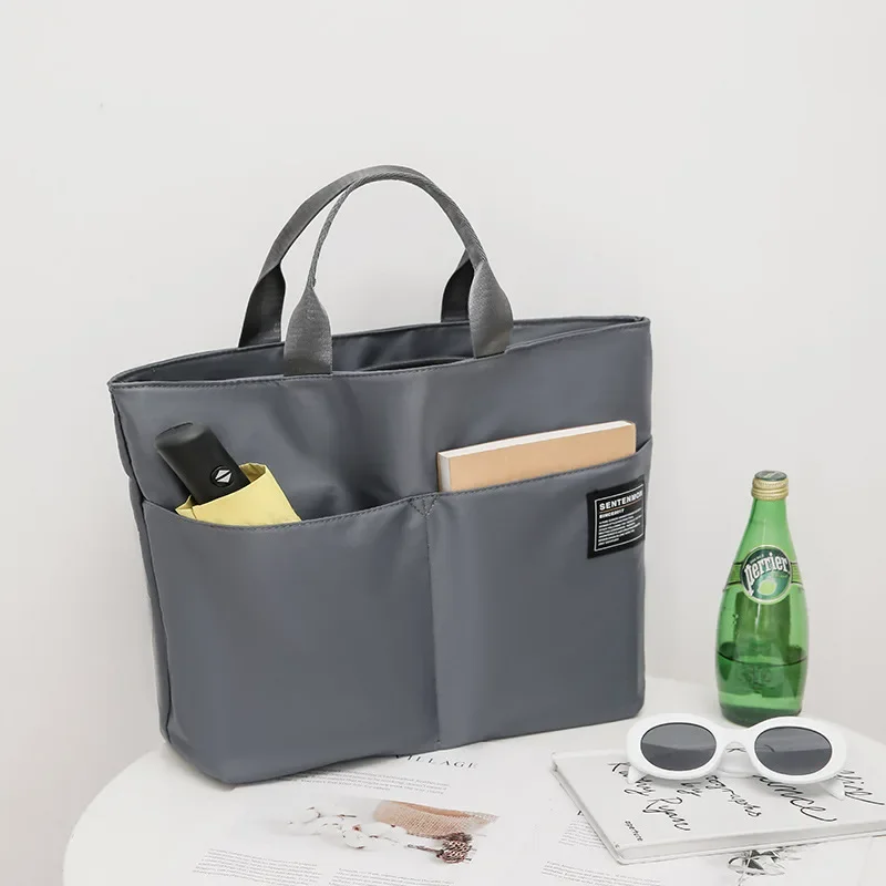Computer Bag Handheld Horizontal Oxford Canvas Briefcase Fashion Large-capacity Go Out to Work Shoulder Handbag briefcases bags
Computer Bag Handheld Horizontal Oxford Canvas Briefcase Fashion Large-capacity Go Out to Work Shoulder Handbag briefcases bags