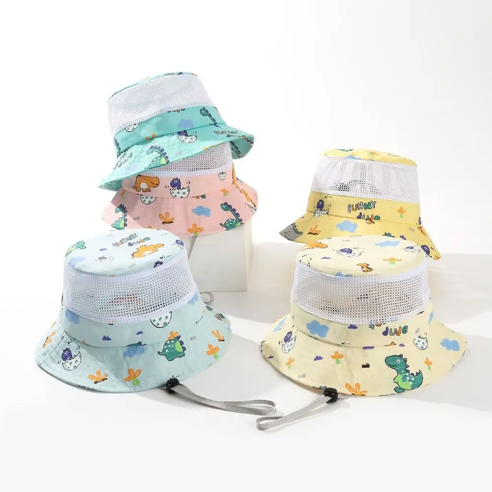 Summer Cartoon Prints Children Sun Hat Wide Brim Mesh Kids Bucket Hat Breathable Sun Protection Outdoor Travel Fisherman Cap
Summer Cartoon Prints Children Sun Hat Wide Brim Mesh Kids Bucket Hat Breathable Sun Protection Outdoor Travel Fisherman Cap