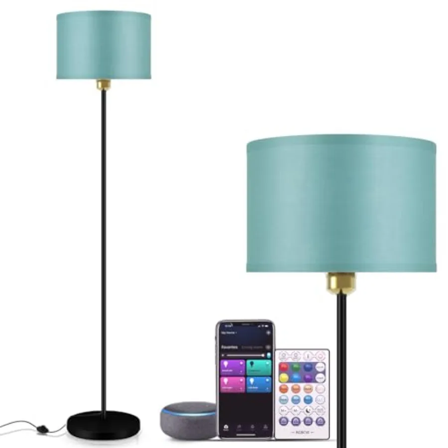 Floor Lamps for Living Room Compatible with Alexa Google Standing Lamp Tall Lamps for Living Room Bedroom Office Classroom Dorm
Floor Lamps for Living Room Compatible with Alexa Google Standing Lamp Tall Lamps for Living Room Bedroom Office Classroom Dorm
