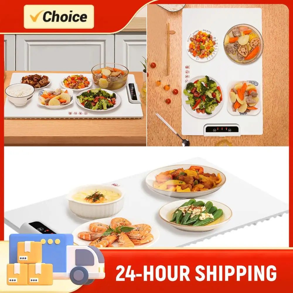 Electric Heating Tray with Adjustable Temperature Folding Warming Placemat Silicone Fast Heating for Home Buffets Restaurants
Electric Heating Tray with Adjustable Temperature Folding Warming Placemat Silicone Fast Heating for Home Buffets Restaurants