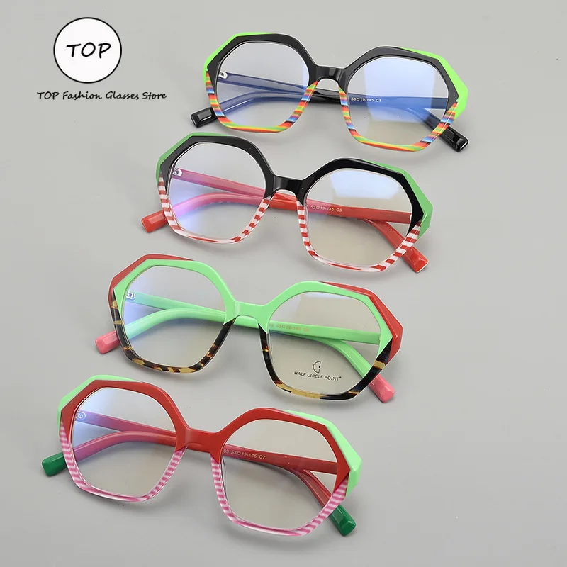 The Trendy Design Patchwork Frame Retro Men's Spectacle Frame Can Be Matched with The Myopic Women's Spectacle Frame 2025
The Trendy Design Patchwork Frame Retro Men's Spectacle Frame Can Be Matched with The Myopic Women's Spectacle Frame 2025