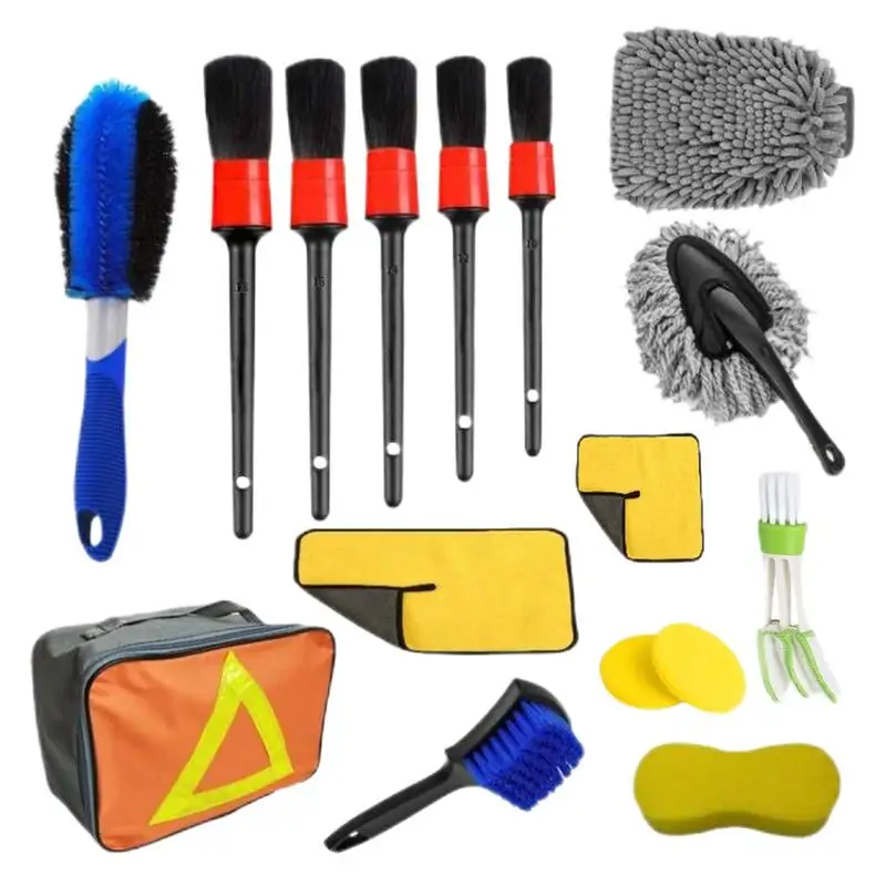 22 Pieces Cleaning Tool Kit For Car Wheel Tire Cleaning Tools Cleaning Supplies With Detailing Brushes For Interior & Exterior
22 Pieces Cleaning Tool Kit For Car Wheel Tire Cleaning Tools Cleaning Supplies With Detailing Brushes For Interior & Exterior