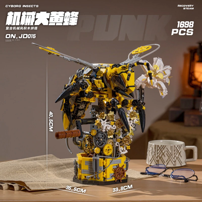3D-головоломка, сборная модель игрушки ручной работы, механическое насекомое-оса, украшения модели здания высокой сложности, подарок, XT104
3D-головоломка, сборная модель игрушки ручной работы, механическое насекомое-оса, украшения модели здания высокой сложности, подарок, XT104