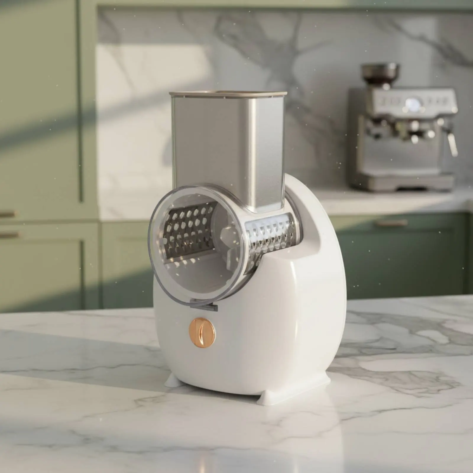 Automatic Vegetable Cutter Multifunction Electric Vegetable Cutter Food Shredder Compact Kitchen Appliance Easy to Clean
Automatic Vegetable Cutter Multifunction Electric Vegetable Cutter Food Shredder Compact Kitchen Appliance Easy to Clean