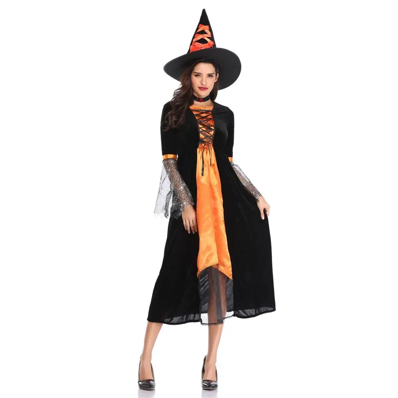 Halloween Demon Sucking Witch Costume Cosplay Women's Traditional Ethnic Stage Performance Clothing Blood Red Long Sleeve
Halloween Demon Sucking Witch Costume Cosplay Women's Traditional Ethnic Stage Performance Clothing Blood Red Long Sleeve