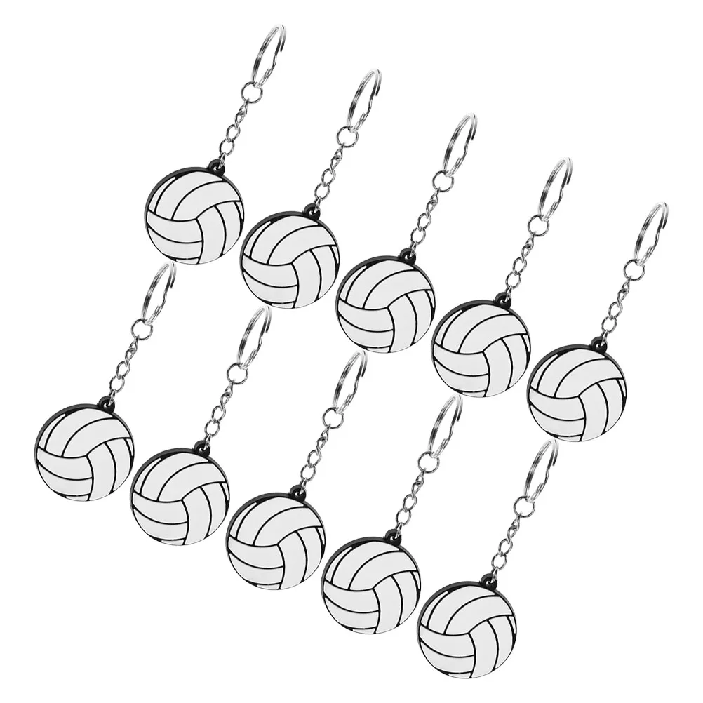 10 Pcs Compact Volleyball Keychain PVC DIY Accessories Children Miss Sports Athletes Souvenir
10 Pcs Compact Volleyball Keychain PVC DIY Accessories Children Miss Sports Athletes Souvenir