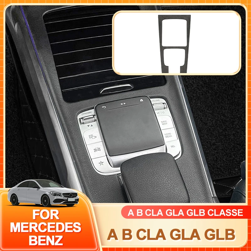 Interior Stickers Car Center Console Leather Style Panel Cover Trim Panel Frame For Mercedes Benz A B CLA GLA GLB Class W177 W24
Interior Stickers Car Center Console Leather Style Panel Cover Trim Panel Frame For Mercedes Benz A B CLA GLA GLB Class W177 W24