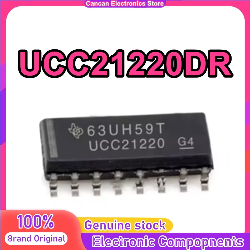 5PCS UCC21220DR UCC21220D UCC21220 21220 DGTL ISO 3KV 2CH GATE DVR 16SOIC Chip
5PCS UCC21220DR UCC21220D UCC21220 21220 DGTL ISO 3KV 2CH GATE DVR 16SOIC Chip