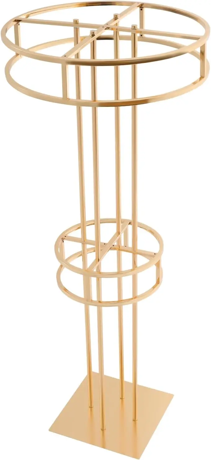 Двухуровневая золотая металлическая подставка для цветов для свадеб и мероприятий, с квадратным основанием, элегантная тах
Двухуровневая золотая металлическая подставка для цветов для свадеб и мероприятий, с квадратным основанием, элегантная тах