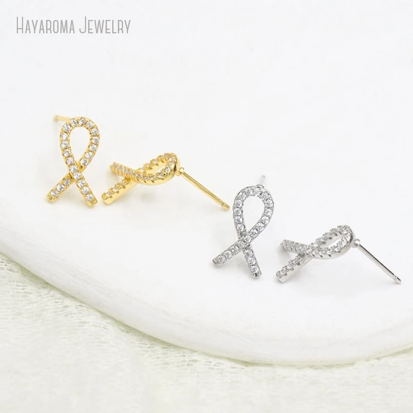 10Pcs Plated Ribbon Wholesale Metal Cubic Zirconia Invisible Setting Copper Stud Earrings
10Pcs Plated Ribbon Wholesale Metal Cubic Zirconia Invisible Setting Copper Stud Earrings