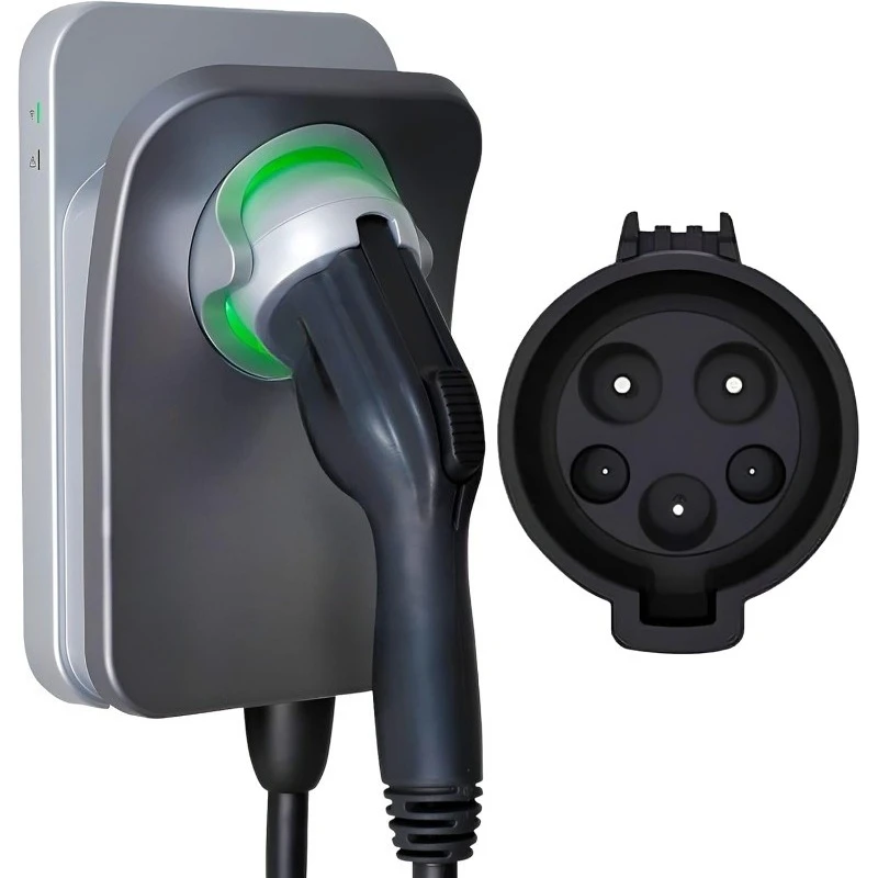 Домашнее зарядное устройство HomeFlex Level 2 EV Charger J1772, проводное, для электромобилей - быстрая интеллектуальная зарядка аккумулятора дома для электромобилей
Домашнее зарядное устройство HomeFlex Level 2 EV Charger J1772, проводное, для электромобилей - быстрая интеллектуальная зарядка аккумулятора дома для электромобилей
