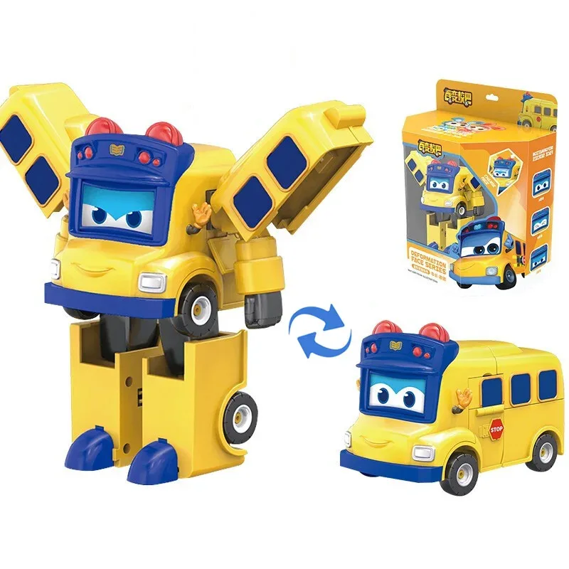 ABS Bus Transformation Vehicle 3 Changeable Face Expression Action Figures Robot Toys Deformation Ambulance/Police/Fireman Slide
ABS Bus Transformation Vehicle 3 Changeable Face Expression Action Figures Robot Toys Deformation Ambulance/Police/Fireman Slide