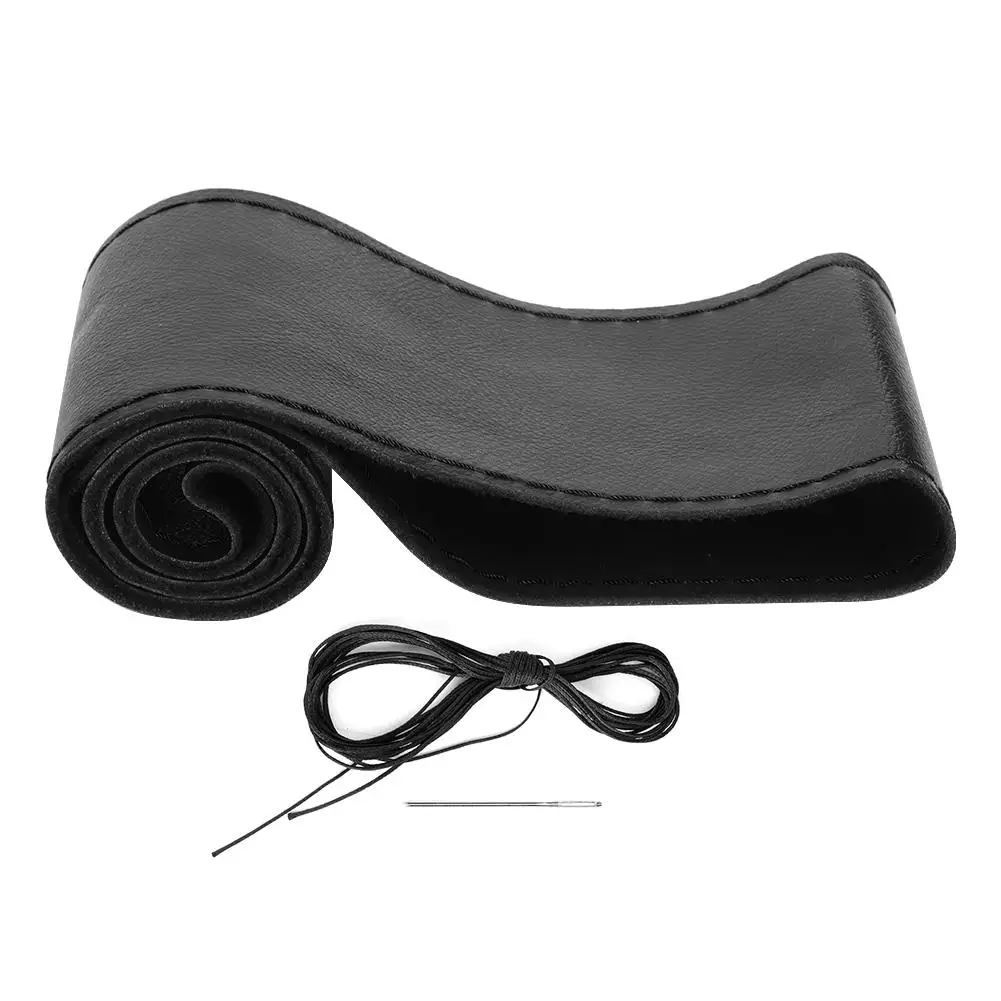 15 inch Universal Hand Sewing Car Steering Wheel Cover Waterproof & Comfortable for Truck and Car Interior Décor
15 inch Universal Hand Sewing Car Steering Wheel Cover Waterproof & Comfortable for Truck and Car Interior Décor