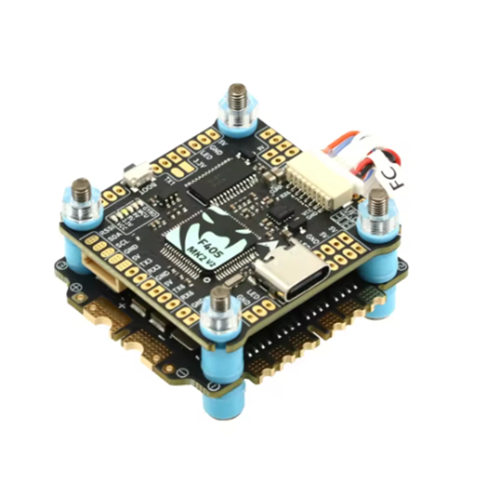Diatone MAMBA F405MK2 F405 MK2 Betaflight Flight Controller with F55A 55A 3-6S ESC for RC FPV Drone
Diatone MAMBA F405MK2 F405 MK2 Betaflight Flight Controller with F55A 55A 3-6S ESC for RC FPV Drone