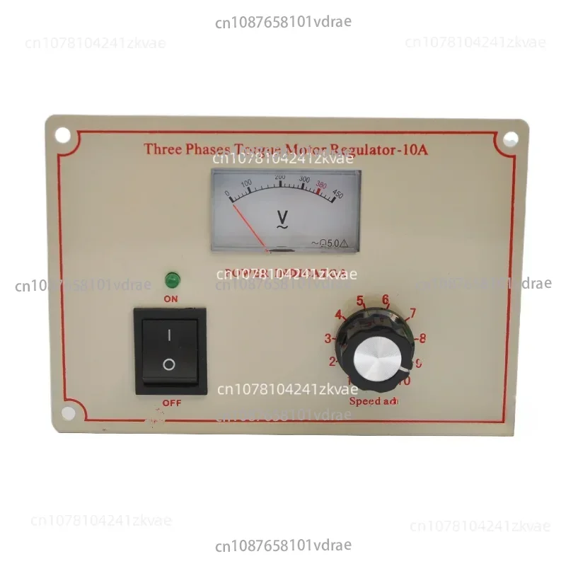 Motor Controller 10A YTC-10A Torque Motor Controller Three-phase Torque Meter Speed Regulator 380V
Motor Controller 10A YTC-10A Torque Motor Controller Three-phase Torque Meter Speed Regulator 380V