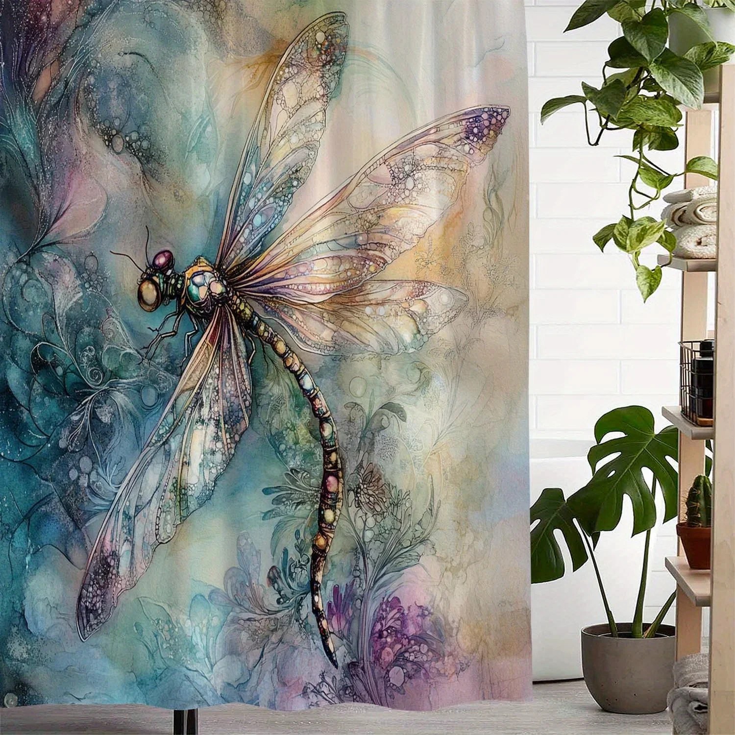 Whimsical Dragonfly Shower Curtain - Artistic Bath Decor, Perfect for Those Who Love Nature-Inspired and Ethereal Designs
Whimsical Dragonfly Shower Curtain - Artistic Bath Decor, Perfect for Those Who Love Nature-Inspired and Ethereal Designs