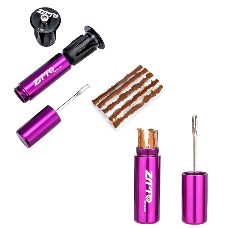 Hot AD-ZTTO Bicycle Tubeless Tire Fast Repair Kit For MTB And Road Bike Tires Bar End Tool Components Bicycle Tools
Hot AD-ZTTO Bicycle Tubeless Tire Fast Repair Kit For MTB And Road Bike Tires Bar End Tool Components Bicycle Tools