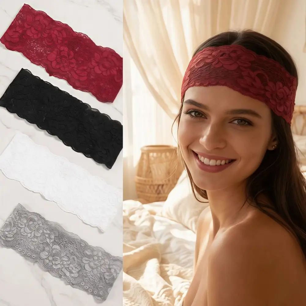 Fashion Elastic Mesh Lace Hairband Elegant Hollow-Out Headband Lightweight Breathable Headwrap Cap Lady Girls Headwear
Fashion Elastic Mesh Lace Hairband Elegant Hollow-Out Headband Lightweight Breathable Headwrap Cap Lady Girls Headwear
