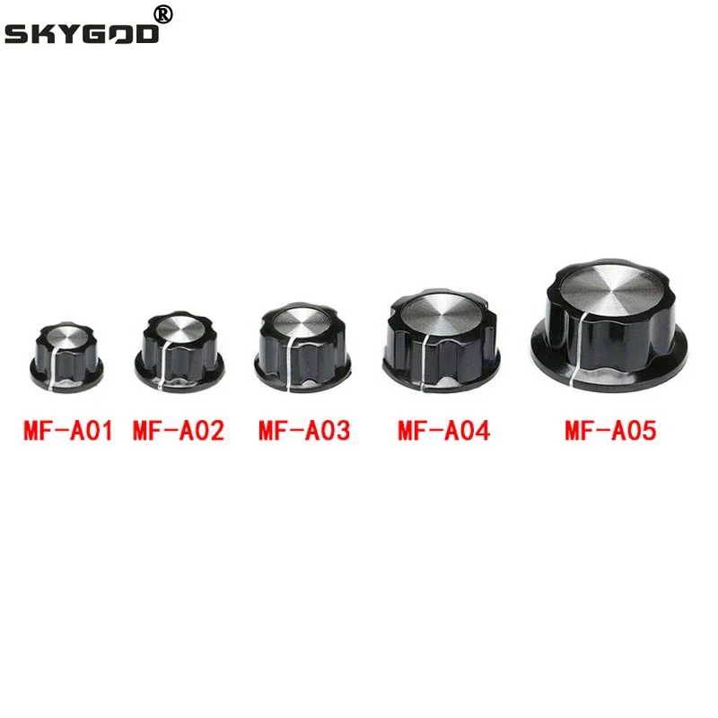 10pcs MF-A01/A02/A03/A04/A05 Potentiometer Knob Bakelite Potentiometer Potentiometer Knob Cap Dameter Inner Bore:6mm
10pcs MF-A01/A02/A03/A04/A05 Potentiometer Knob Bakelite Potentiometer Potentiometer Knob Cap Dameter Inner Bore:6mm