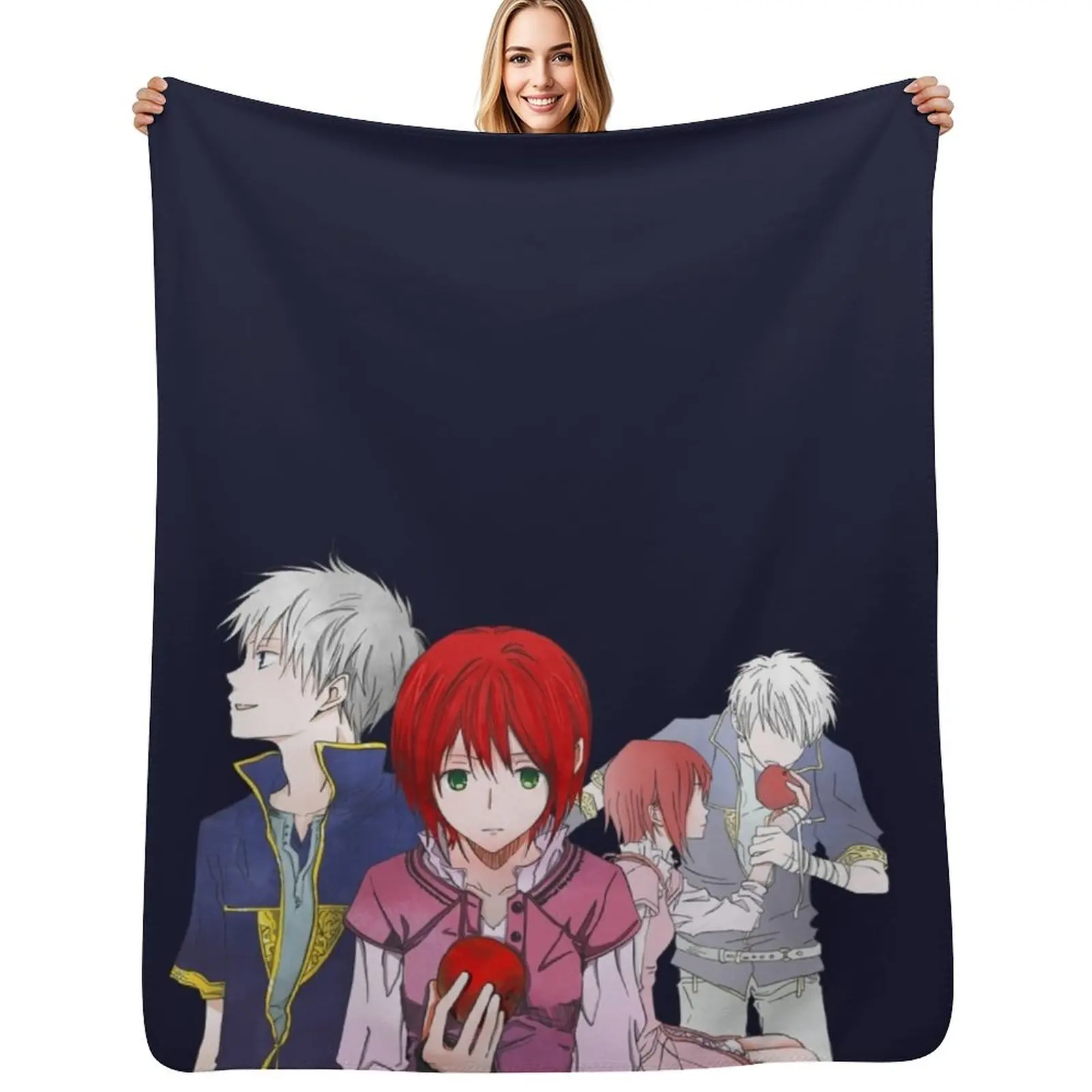 Akagami no Shirayukihime Throw Blanket Warm Flannel Blanket for Couch Chair Bedroom
Akagami no Shirayukihime Throw Blanket Warm Flannel Blanket for Couch Chair Bedroom