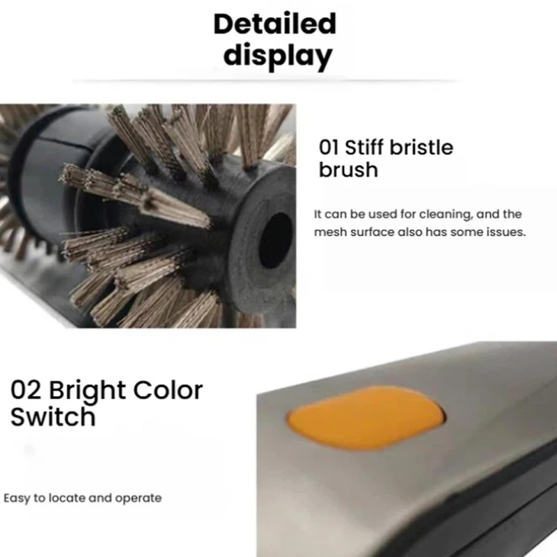 Multi-functional Electric Spray BBQ Brush Rechargeable BBQ Wire Brush with Scraper and Manual Spray Small Grill Cleaning Brush
Multi-functional Electric Spray BBQ Brush Rechargeable BBQ Wire Brush with Scraper and Manual Spray Small Grill Cleaning Brush