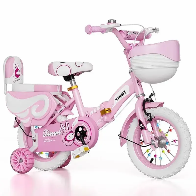 2-9 years old Children's Bicycles Boys Girls Folding Bike Flash Auxiliary Wheel Adjustable Bikes Pink
2-9 years old Children's Bicycles Boys Girls Folding Bike Flash Auxiliary Wheel Adjustable Bikes Pink
