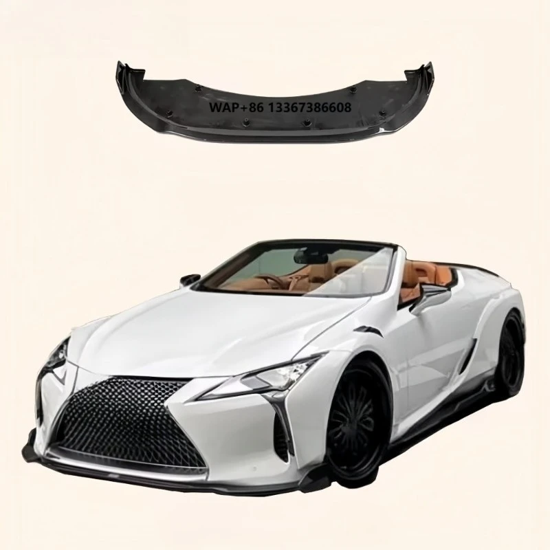 Carbon Fiber TM Style Front Bumper Lip Spoiler
Carbon Fiber TM Style Front Bumper Lip Spoiler