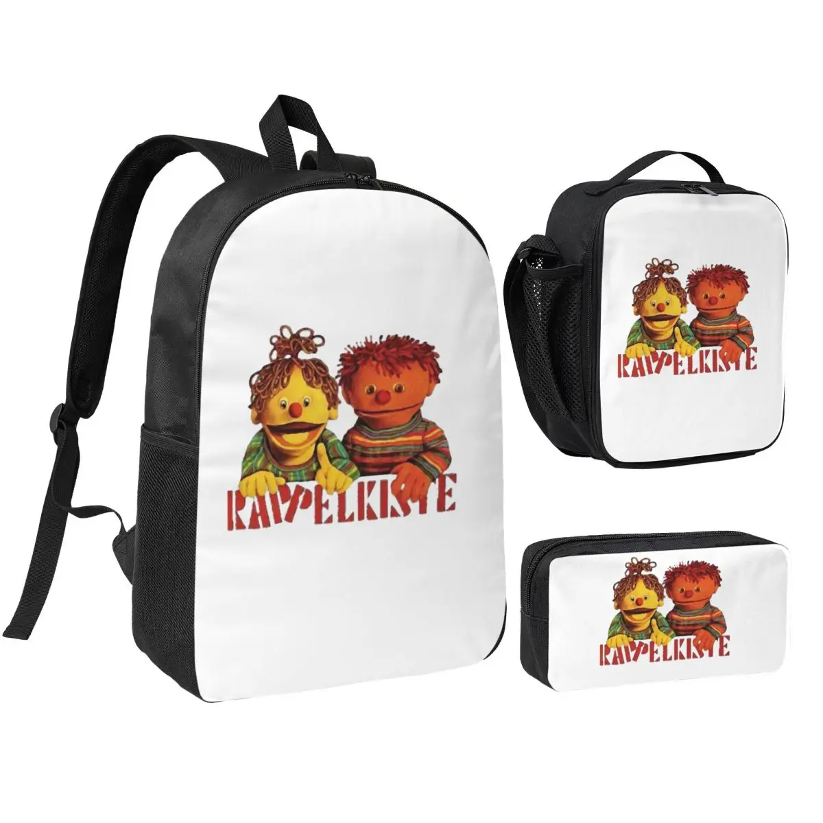 Ratz Und Rube Rappelkiste Backpack Student BookBag School Bag Shoulder Bags 3ps Insulated Lunch Bag Pencil Case
Ratz Und Rube Rappelkiste Backpack Student BookBag School Bag Shoulder Bags 3ps Insulated Lunch Bag Pencil Case