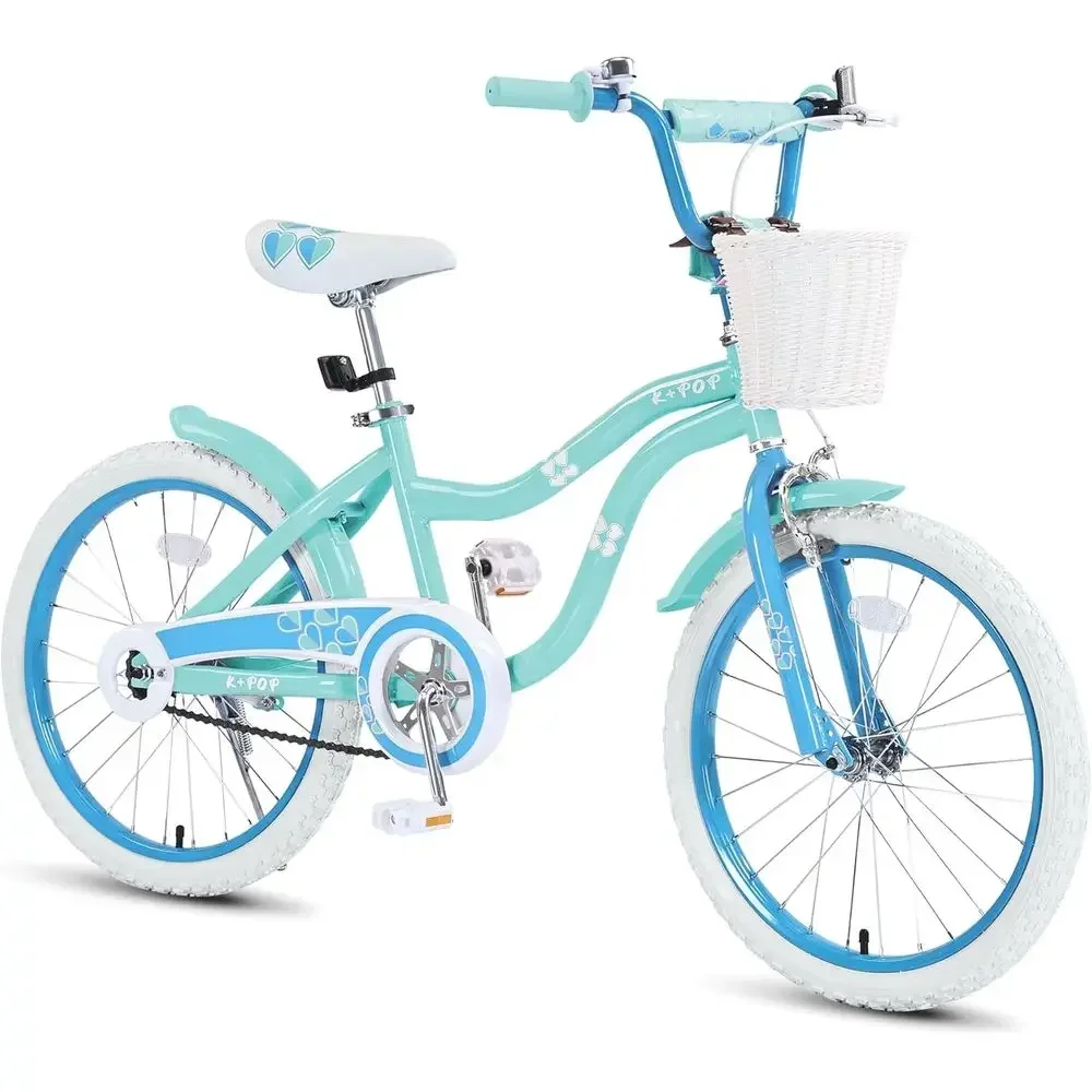Children's 16-20 Inch Bikes with Basket, Training Wheels, and Adjustable Seat for Ages 4-12
Children's 16-20 Inch Bikes with Basket, Training Wheels, and Adjustable Seat for Ages 4-12
