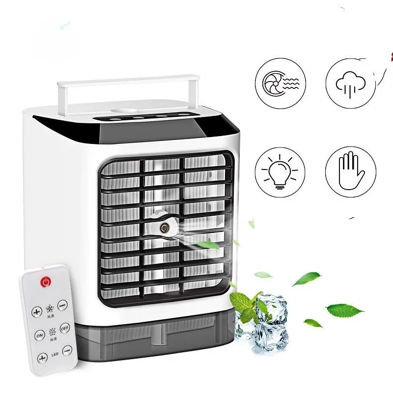 ---New Desktop Air Cooler Air Purification Mini Refrigerator Water Air Radiator Cooling Mini Fan